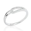 Fancy 925 Sterling Silver Cubic Zirconia Ring